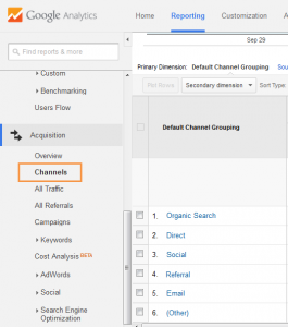 Google-Analytics-Organic-Traffic-View