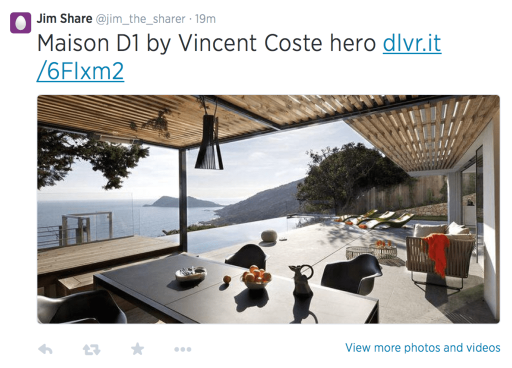 Pinterest RSS: Pinterst to Social Example